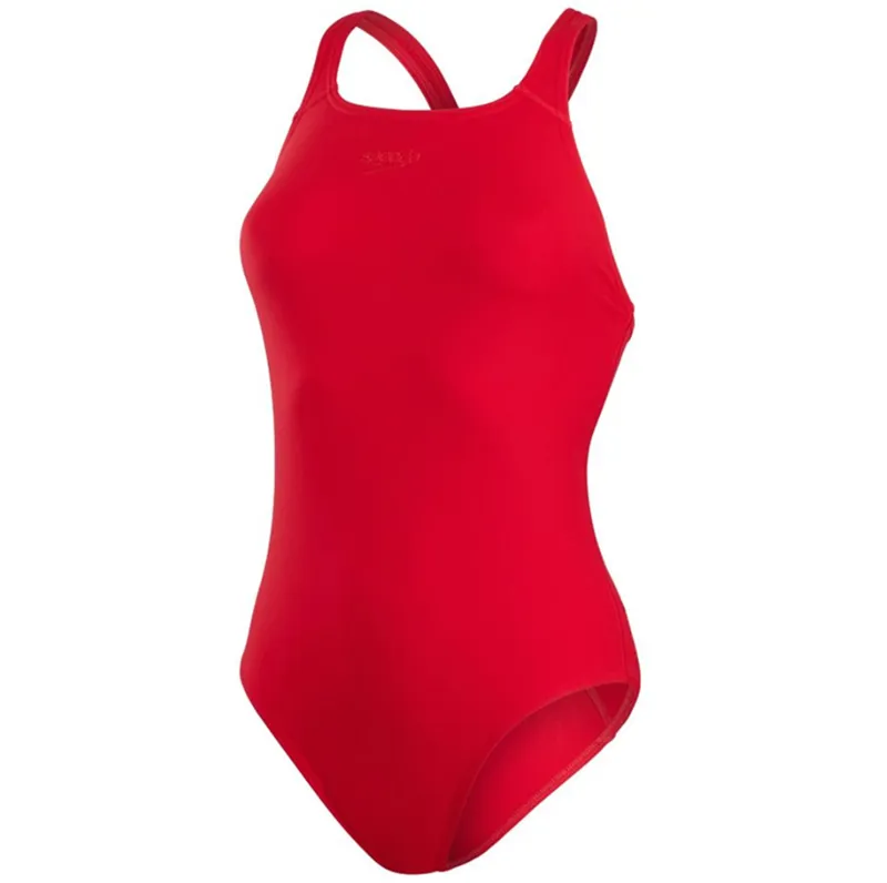 Speedo Women s ECO Endurance Medalist Swimsuit Fed Red